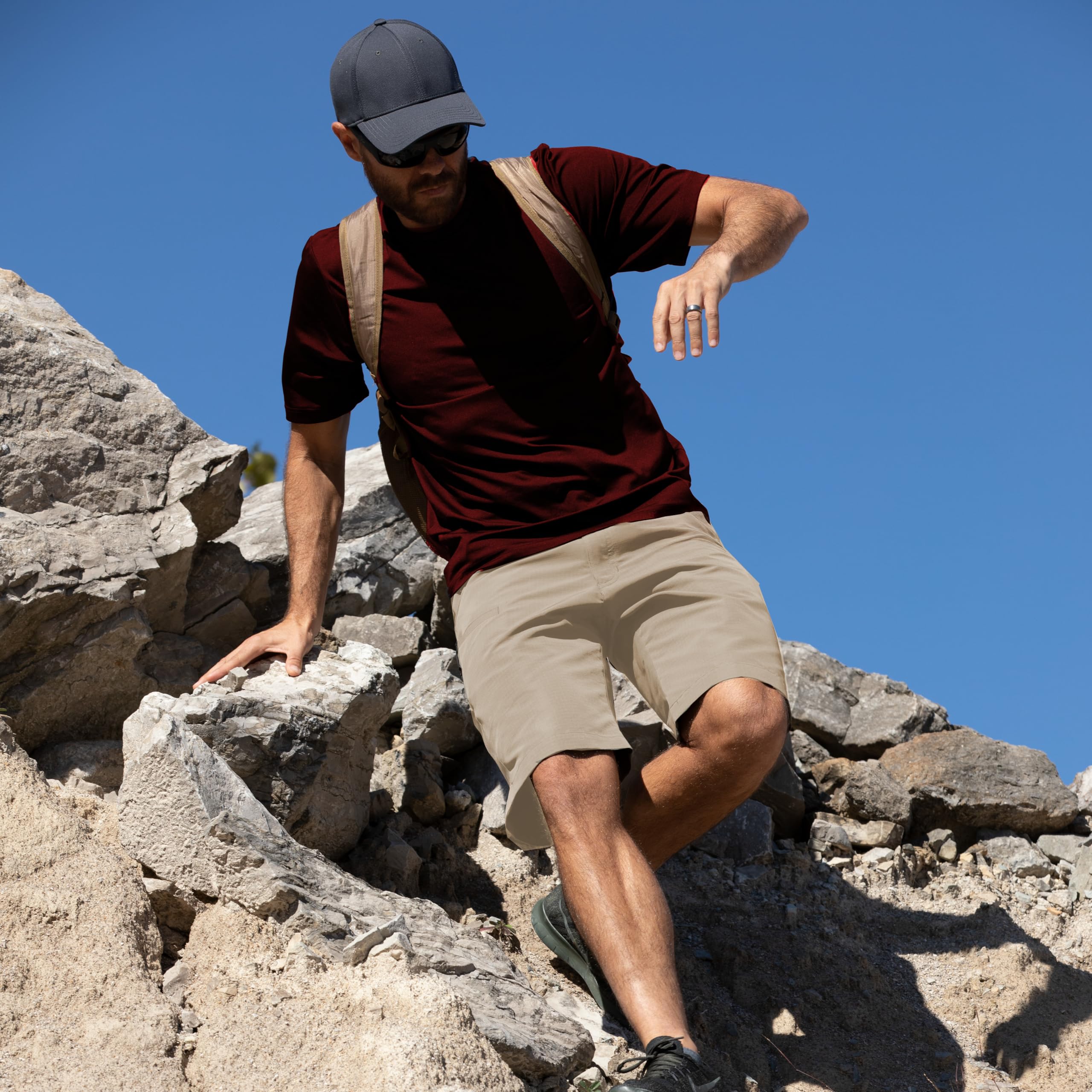 Propper Men's Edgetec Tactical Shorts - Lightweight, Durable & Quick-Dry for Outdoor, Hiking & Workwear