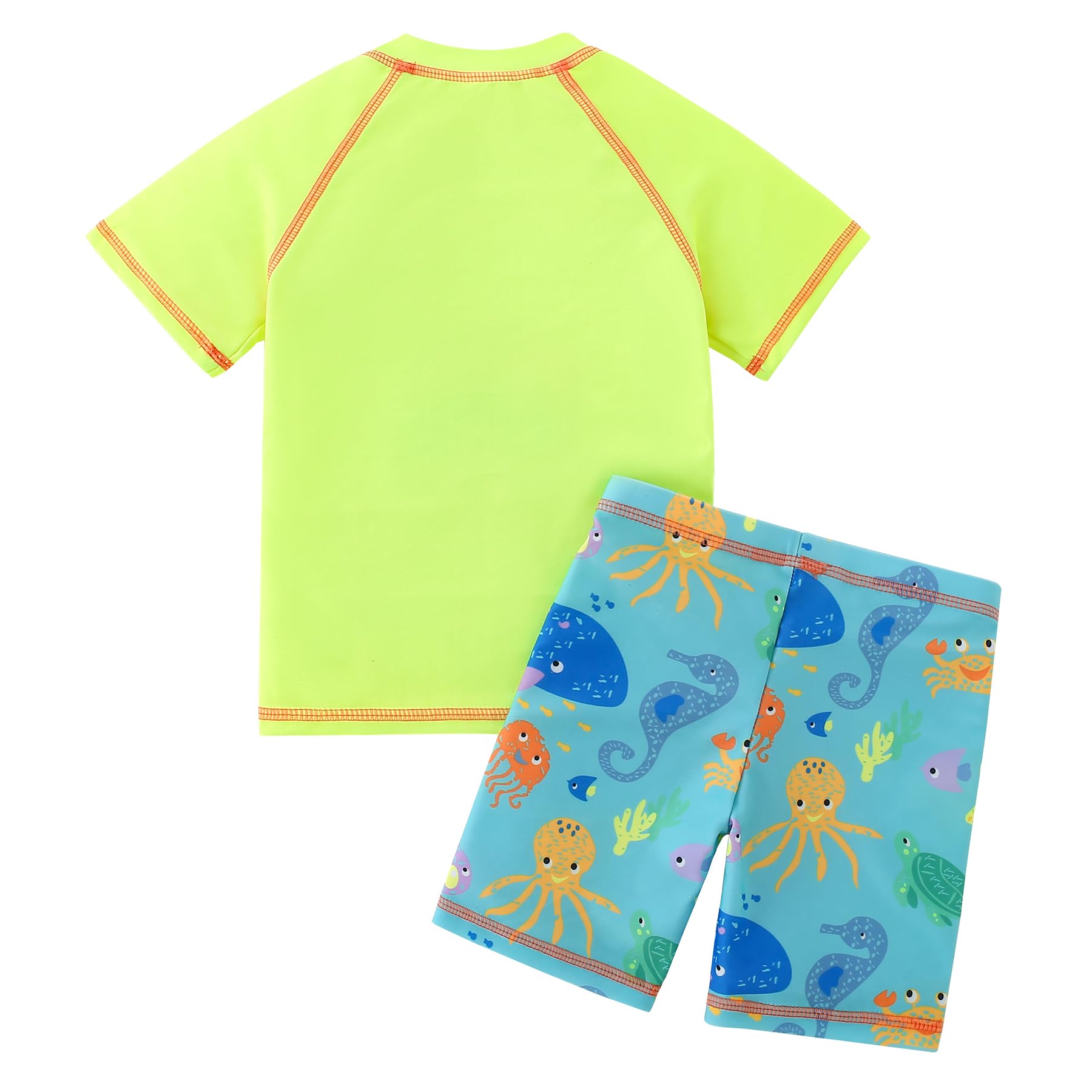 Adorable Dinosaur Swim Set for Toddler Boys 2T-3T - Cute Boys' Bathing Suit for Pool, Beach & Summer Water Play