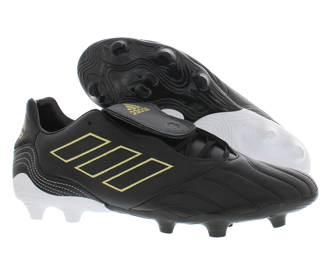Adidas Men's Copa Kapitan .2 Firm Ground Soccer Cleats - Black | Lightweight Football Shoes for Firm Natural Grass Surfaces | Perfect for Training, Matches & Competitive Play