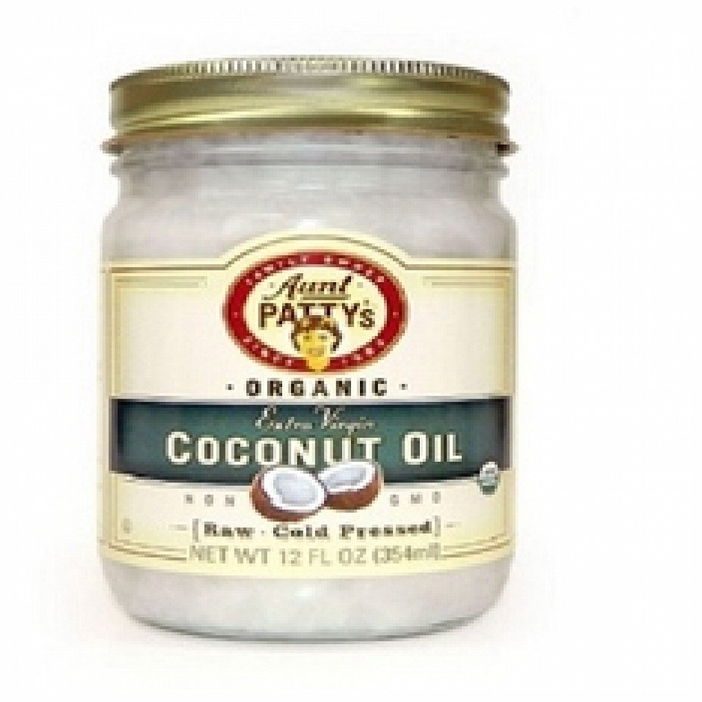 Aunt Patty's Organic Extra Virgin Coconut Oil - 6 Pack (12 Oz Each) for Cooking, Baking, Skincare & Hair Care - Cold Pressed, Unrefined, USDA Certified