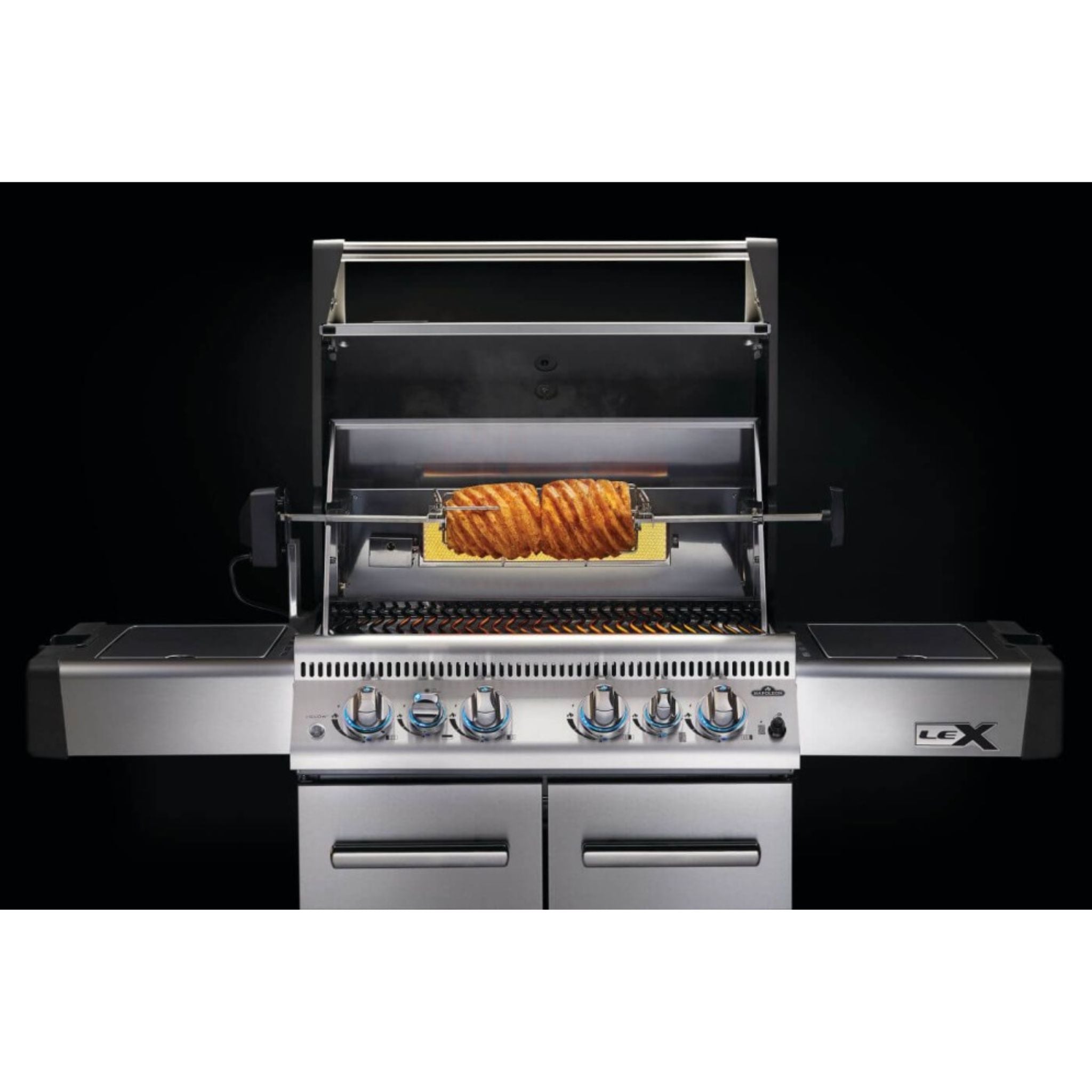 Napoleon 69211 Heavy Duty Rotisserie Kit for Prestige PRO 500 Series Grills - Perfect for Backyard BBQs, Outdoor Cooking & Rotisserie Chicken