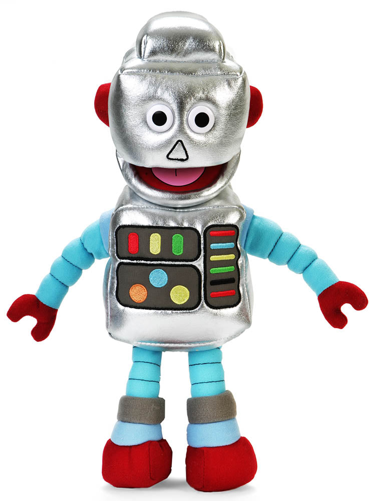 Rodney Robot Small 36 cm Hand Puppet - Interactive Toy for Kids, Storytelling & Educational Play (Code 36) | Perfect for Classroom Activities, Birthday Parties & Family Entertainment
