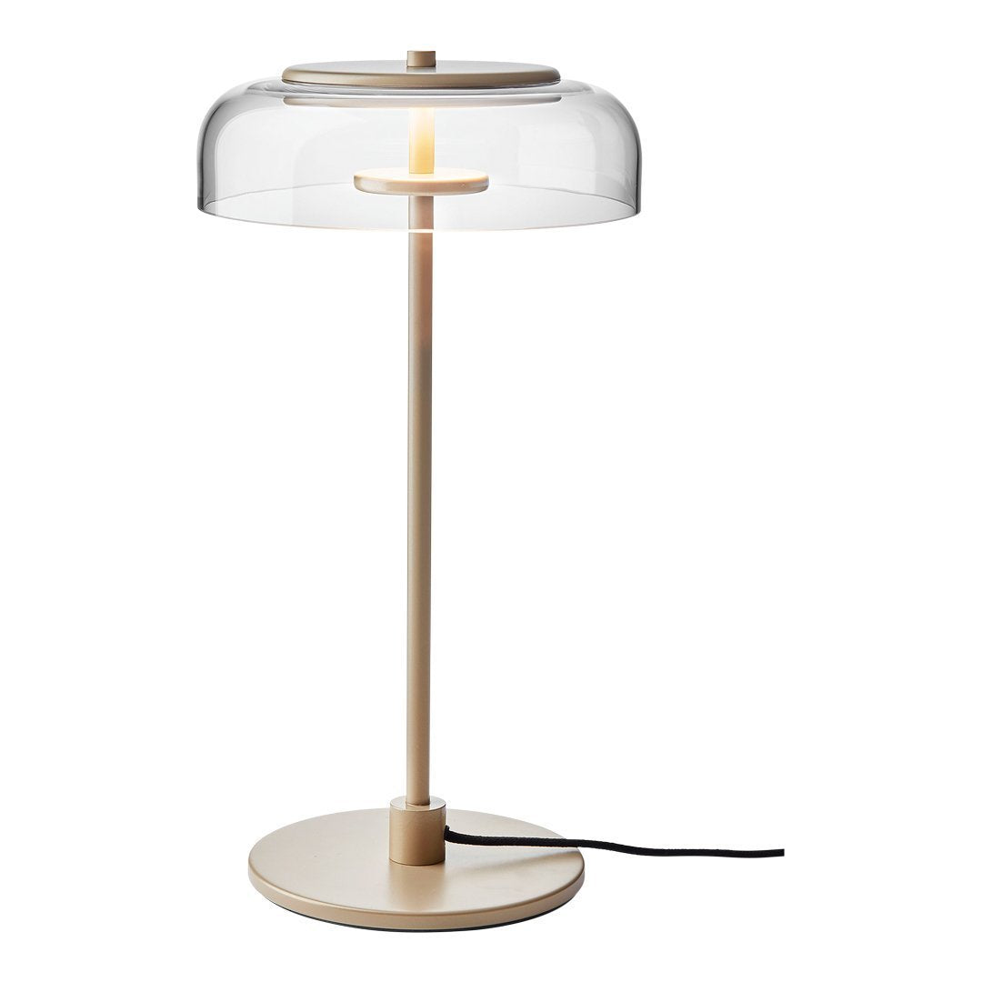 Blossi Modern LED Table Lamp - Adjustable Brightness, USB Charging Port, Night Light for Bedroom, Living Room, Office - Warm White & Cool White Light Modes