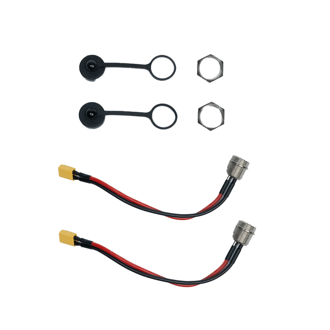 Apollo Phantom V3 V4 Electric Scooter Charging Port Replacement Part - Compatible with Apollo Phantom Electric Scooters - Perfect for DIY Repairs & Maintenance
