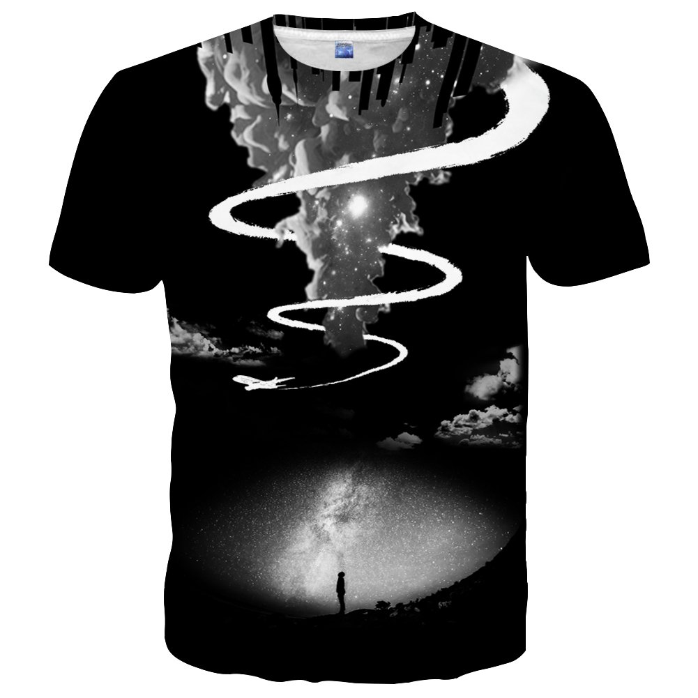 3D Graphic Print Unisex T-Shirts for Men & Women - Casual Short Sleeve Tee Tops for Everyday Wear, Street Style & Summer Outfits