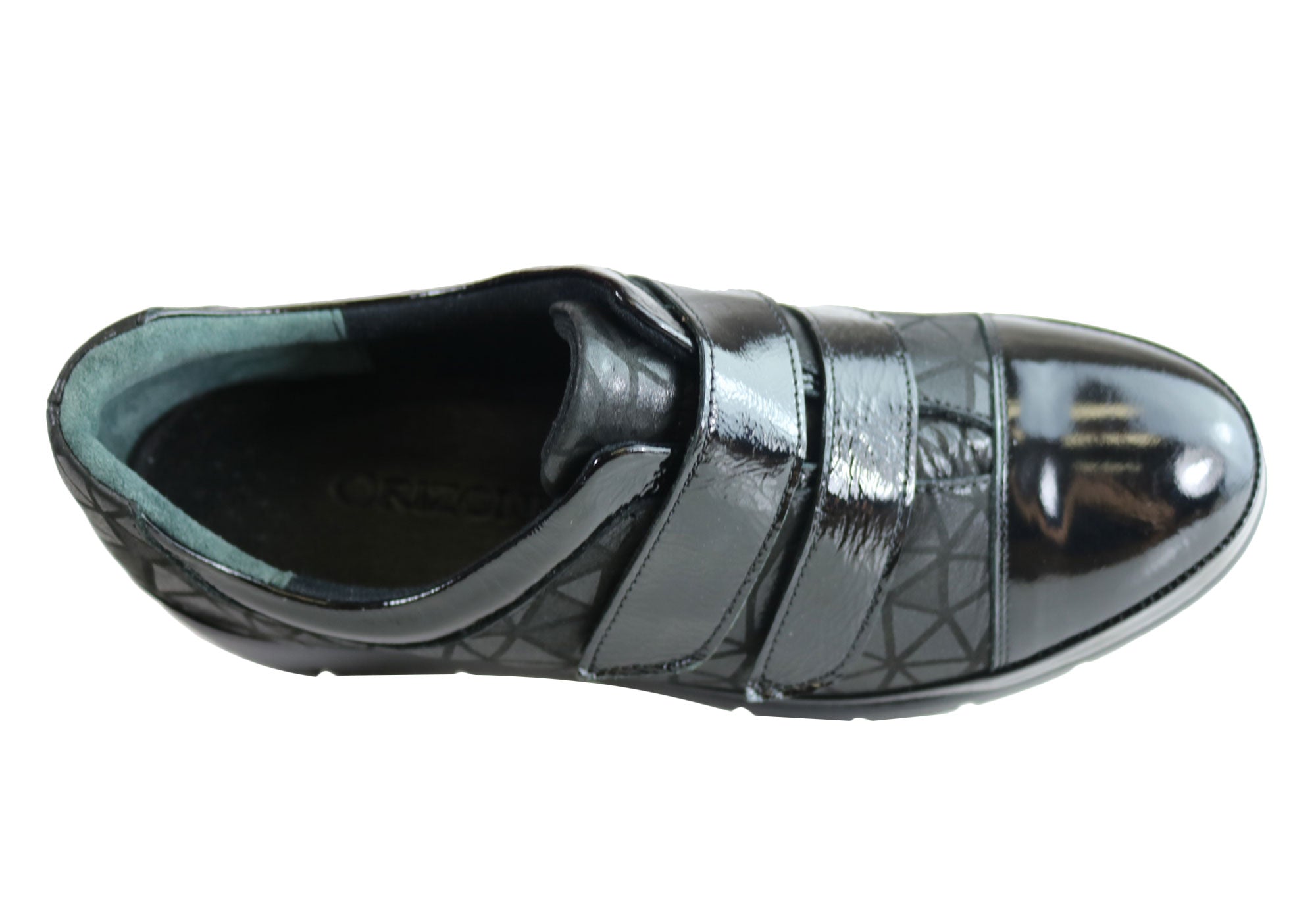 Orizonte Kerri Women's Comfortable Adjustable Strap Leather Flats - European Style Casual Shoes for Work, Walking & Everyday Wear