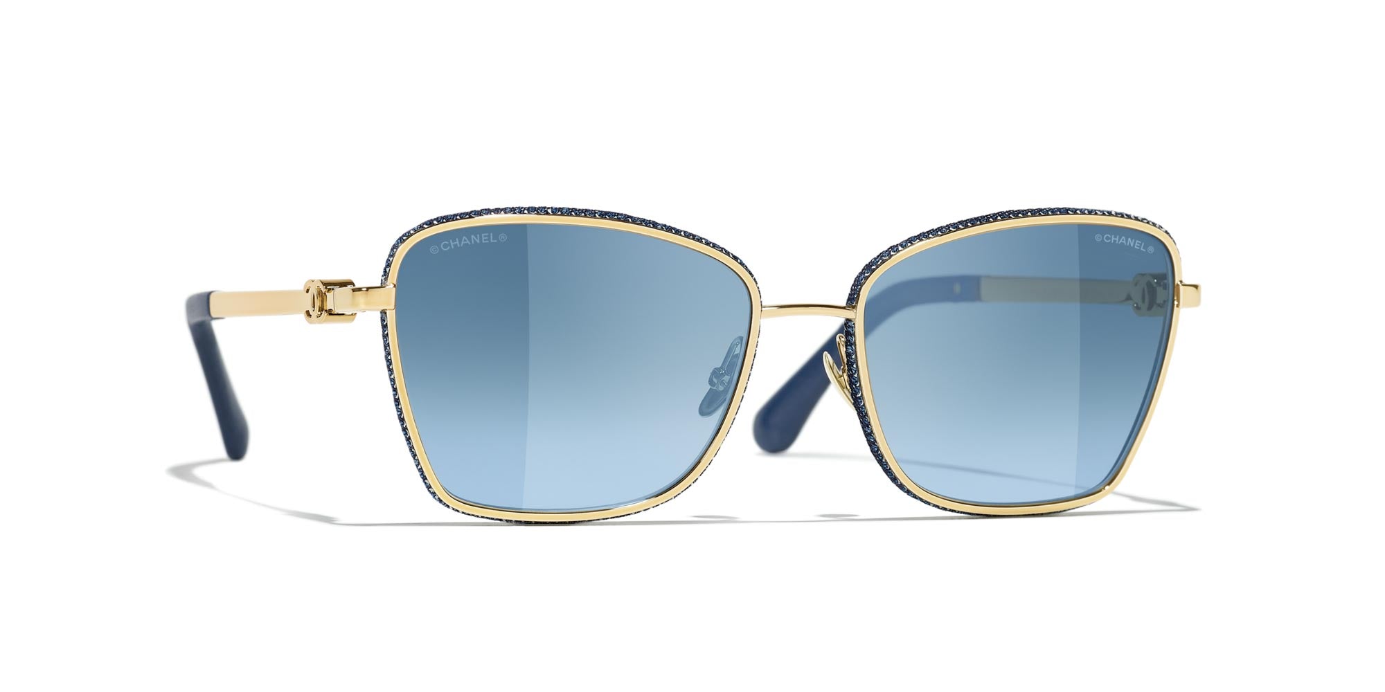Gold/Grey Blue Gradient