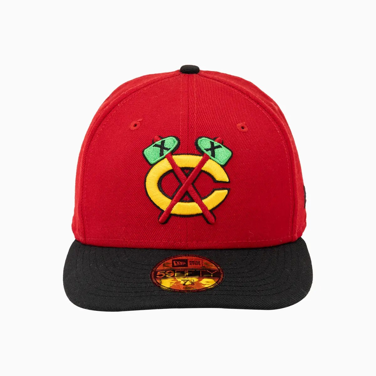Chicago Blackhawks NHL 59FIFTY Fitted Hat - Official Snapback Cap for Men & Women - Perfect for Hockey Games, Sports Events & Streetwear Fashion