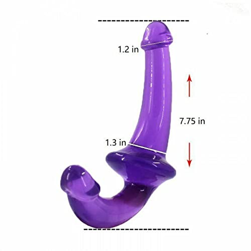 Strapless Strap-On Double Ended Dildo for Women & Couples - Hands-Free Design for Lesbian & Solo Play - Perfect for Couples Bonding & Intimate Moments