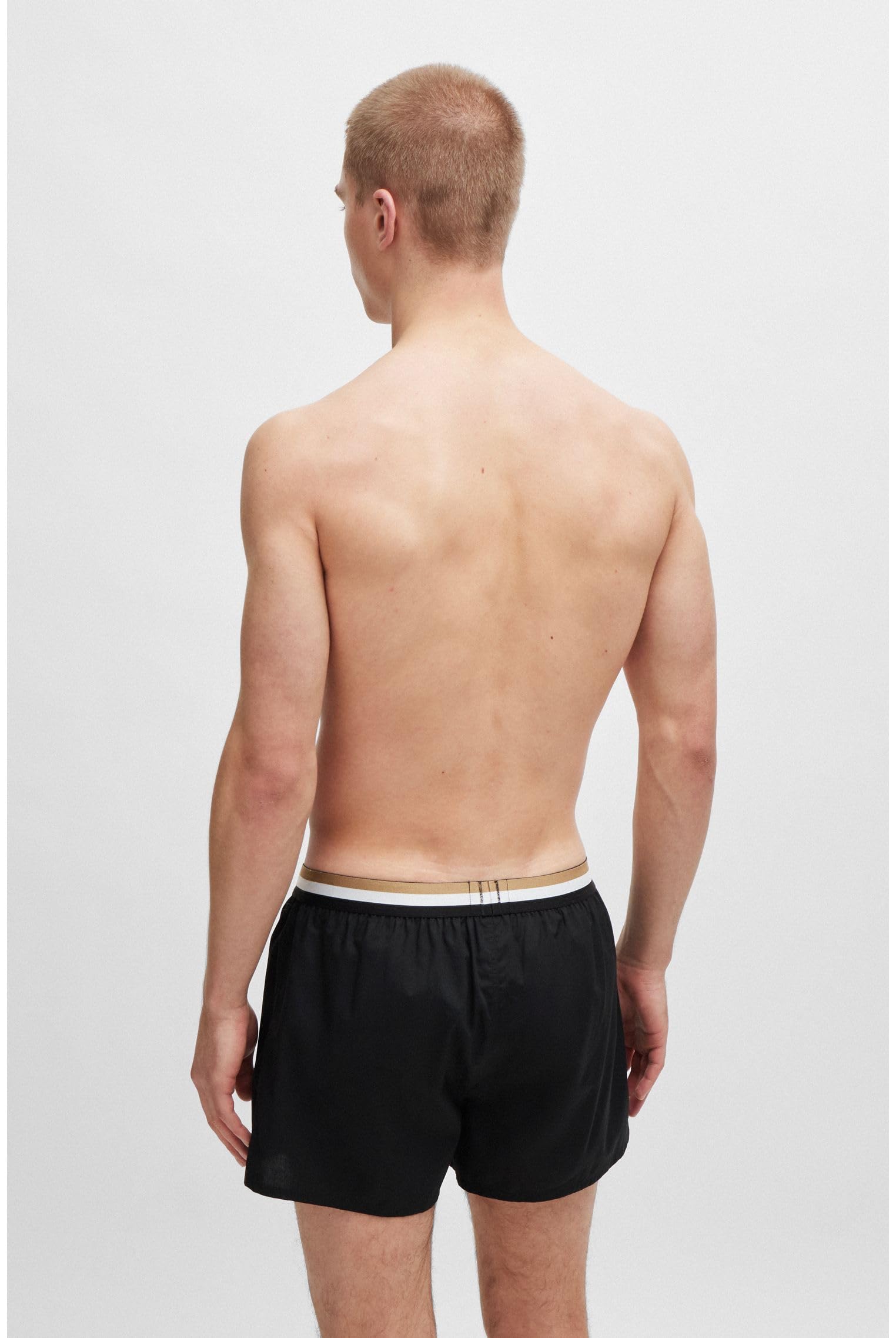 BOSS Men's 2-Pack Boxer Shorts - Soft Cotton Breathable Underwear for Everyday Comfort - Perfect for Workout, Sleep & Casual Wear