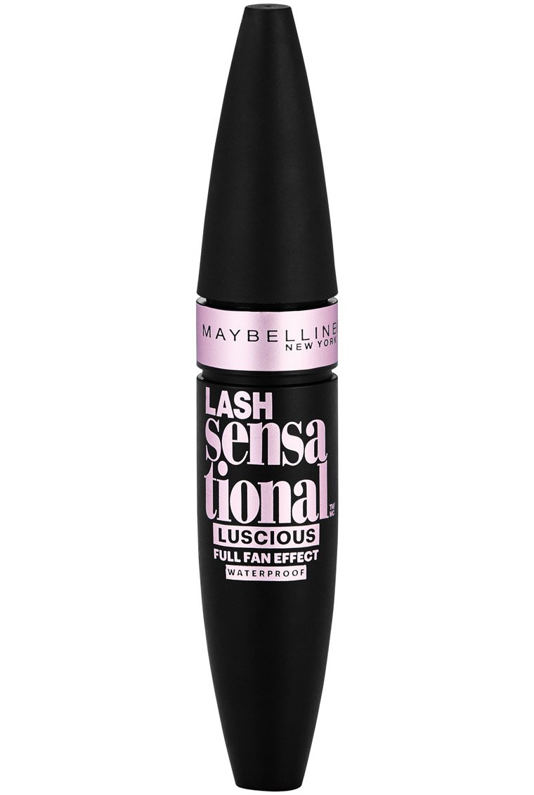 Maybelline New York Lash Sensational Luscious Waterproof Mascara - Brownish Black (0.3 fl oz) | Volumizing & Lengthening | Waterproof & Smudge-Proof | Perfect for Everyday Wear, Special Occasions & Swimming