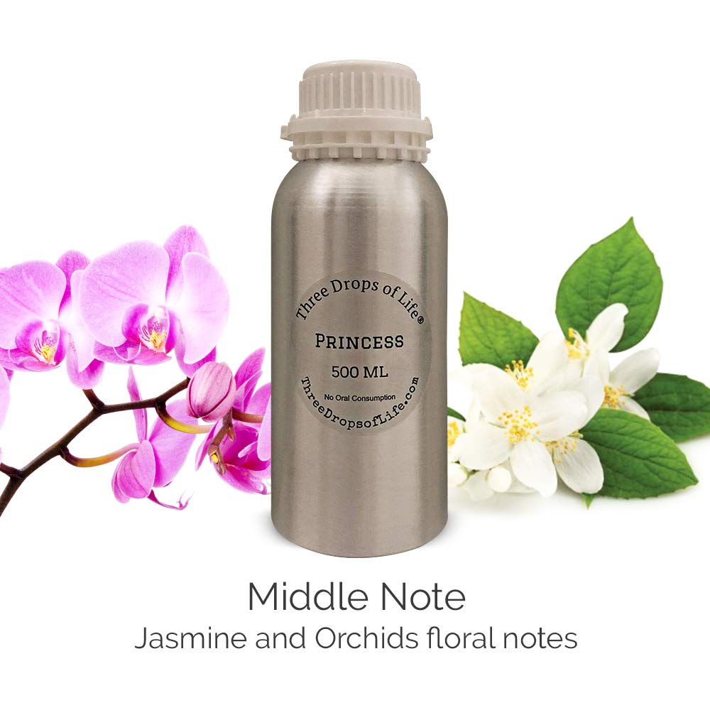 **Pure Essential Oil for Diffusers - 500ML Princess Scent, Aromatherapy Oil for Cold Air Diffusers, Long-Lasting Fragrance for Home & Office - Perfect for Relaxation, Stress Relief & Mood Enhancement**