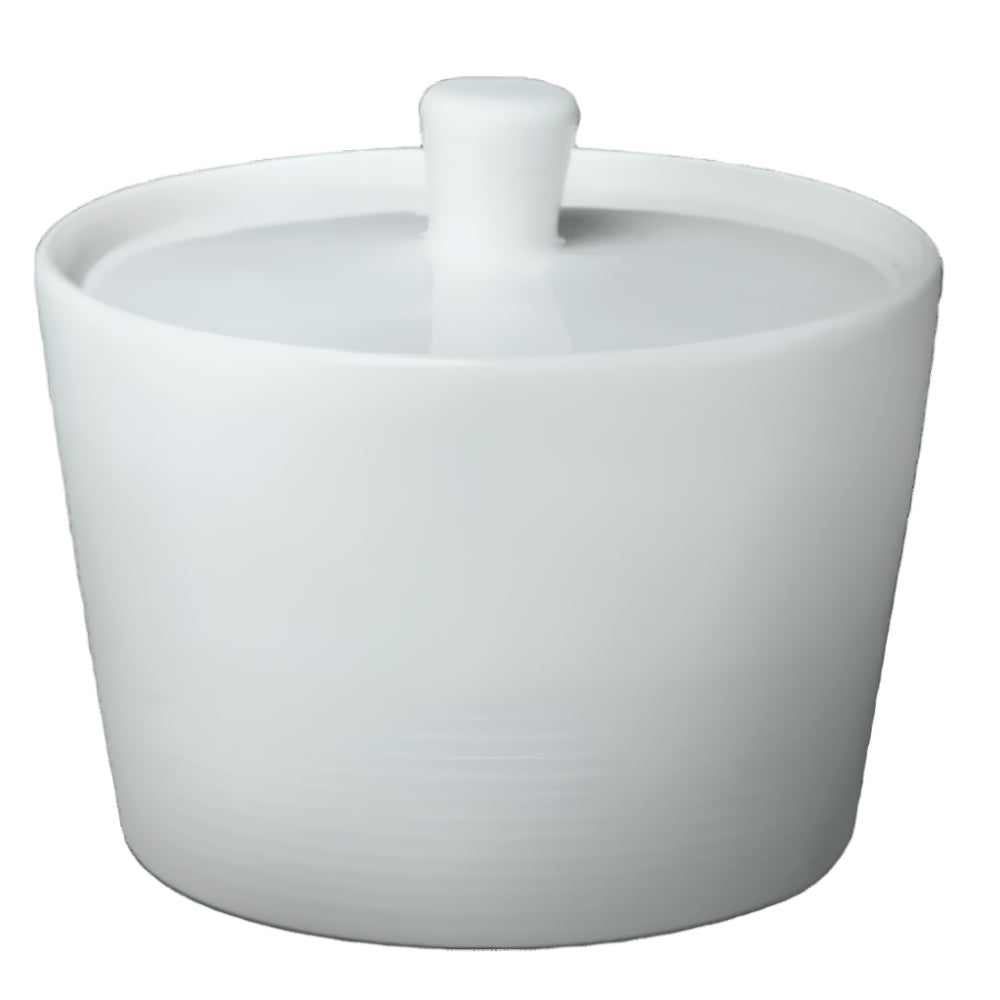 Cameo Royalmont 10.5 Oz Sugar Bowl - Set of 12 for Tea, Coffee & Dessert Serving - Elegant Porcelain Sugar Bowls for Restaurants, Cafes & Home Use