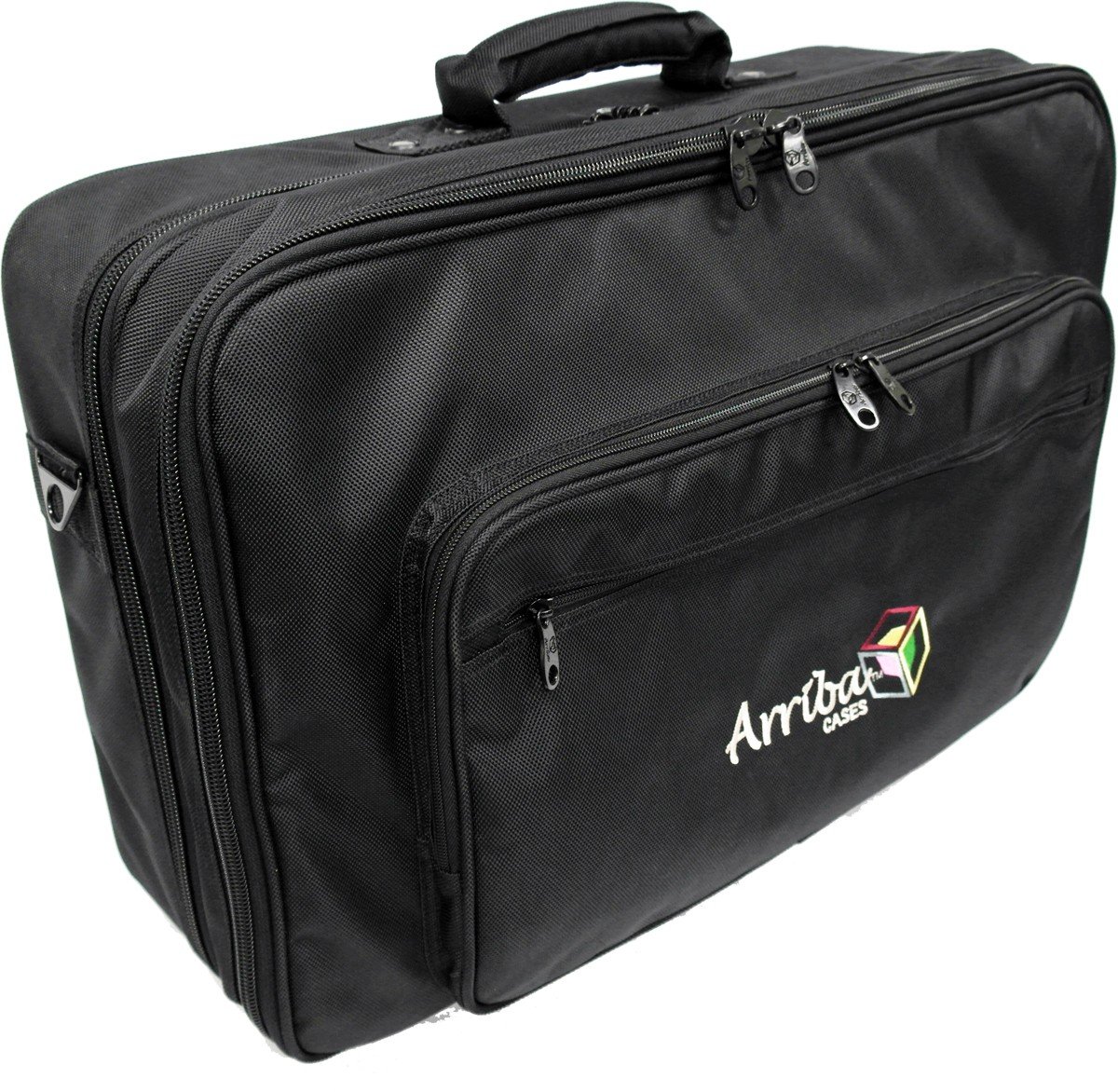 Arriba AS322 Digital Mixer Case with Computer Compartment - 22.5