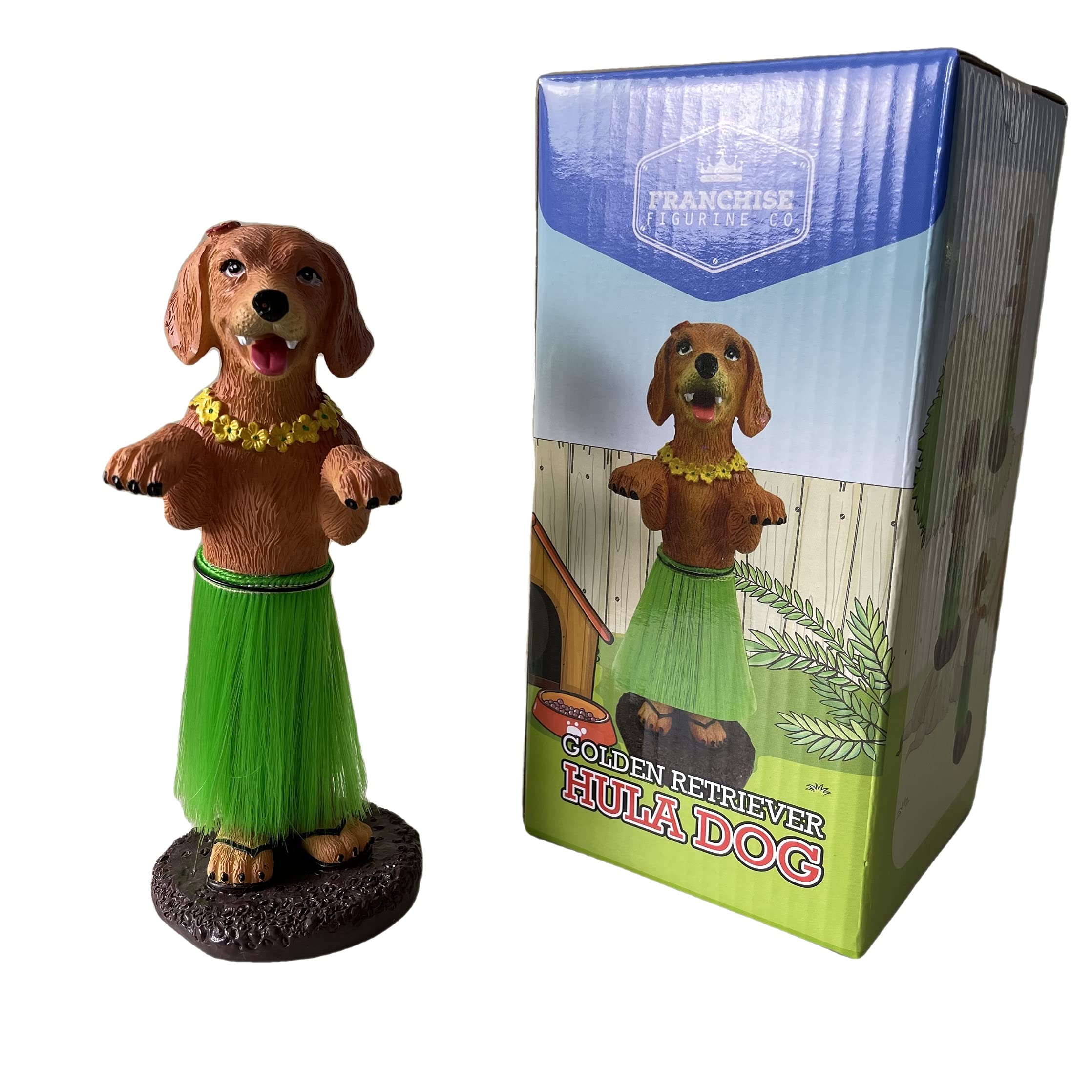 Fun Hula Dog Dashboard Doll Car Accessories - Bobblehead for Van Life & Beach Decor | German Shepherd, Golden Retriever, Labrador Retriever Styles | Perfect for Road Trips, Beach Vacations & Car Decoration