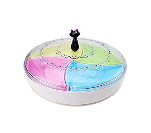 Super Cute Cat Candy Snack Food Display Storage Case - Multi-Color Box | No Sales Tax | Perfect for Candy Shops, Gift Packaging & Party Favors