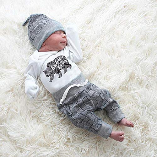 Newborn Baby Boy Clothes Set - Soft Cotton Bodysuit & Pants Outfit for Infants 0-3 Months | Perfect for Photoshoots, Daily Wear & Gift Giving