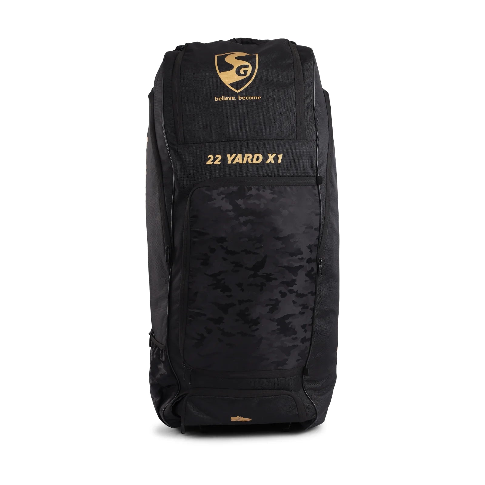 SG 22 Yard X1 Duffle Wheelie Cricket Kit Bag - Waterproof Sports Equipment for Cricket Players | Perfect for Training, Matches & Travel