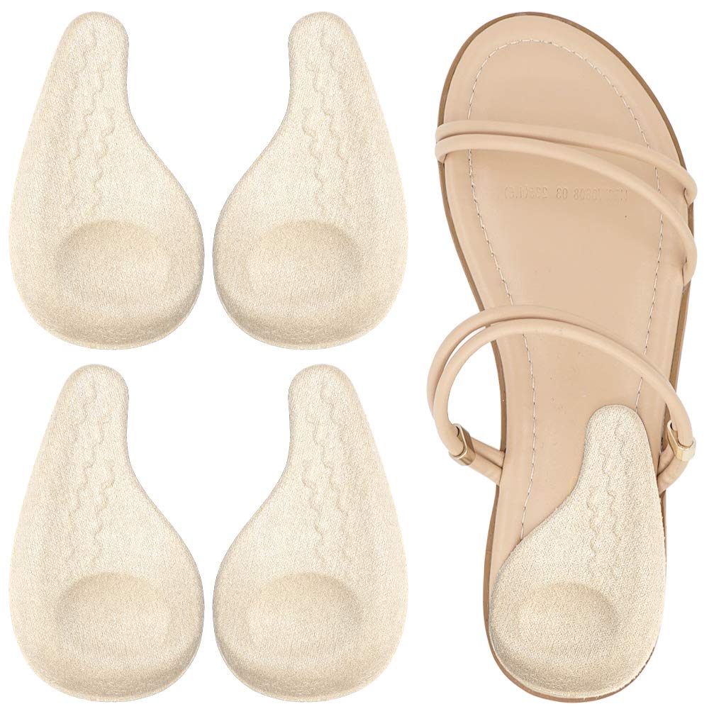 Dr. Foot's Orthotic Insoles for Supination & Overpronation - Medial & Lateral Heel Support for Foot Alignment, Knee Pain Relief, Bow Legs & Osteoarthritis - Kids Size 1-5.5 & Women's 4-7.5 (Beige) - Perfect for Running, Walking & Daily Comfort