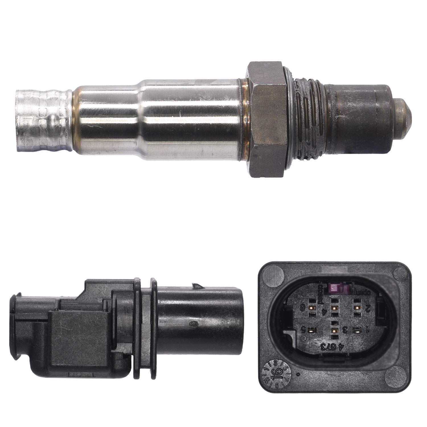 Walker Products 350-35078 Oxygen Sensor - OEM Replacement Wideband O2 Sensor for Improved Engine Performance | Compatible with Multiple Car Models | Perfect for Fuel Efficiency & Emissions Control
