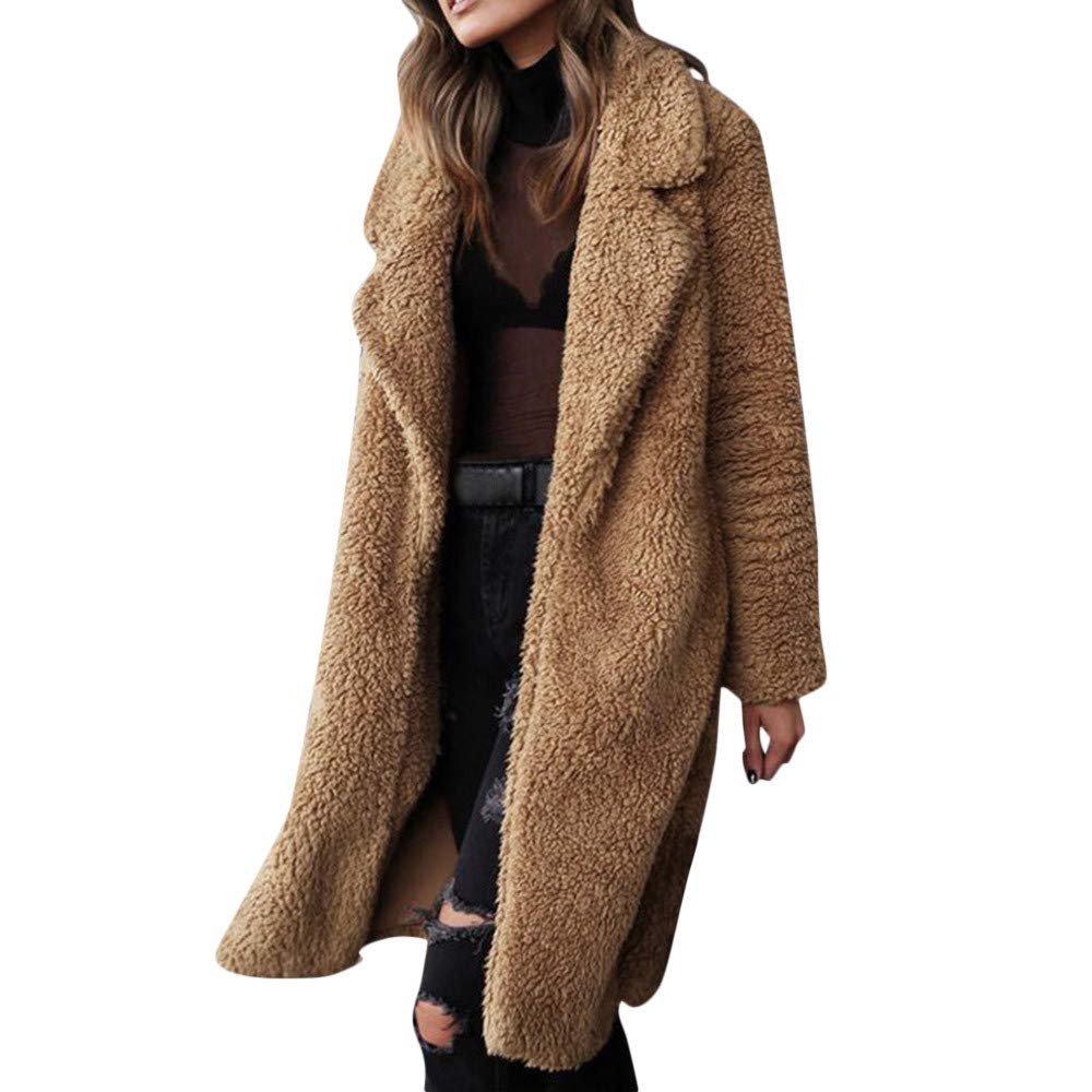 ZEFOTIM Women's Winter Blazer Jacket with Pockets - Thick Puffer Coat Windbreaker for Office, Travel & Outdoor Activities