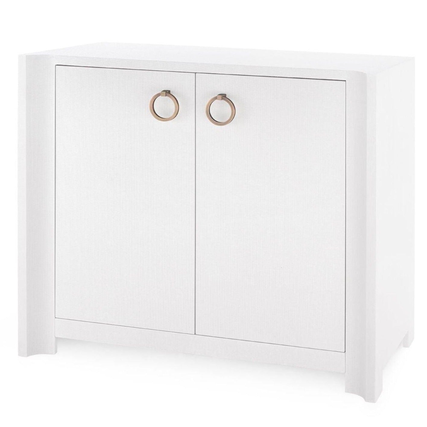 Audrey Cream Cabinet with Custom Pulls - Elegant Storage Solution for Living Room, Bedroom & Home Office