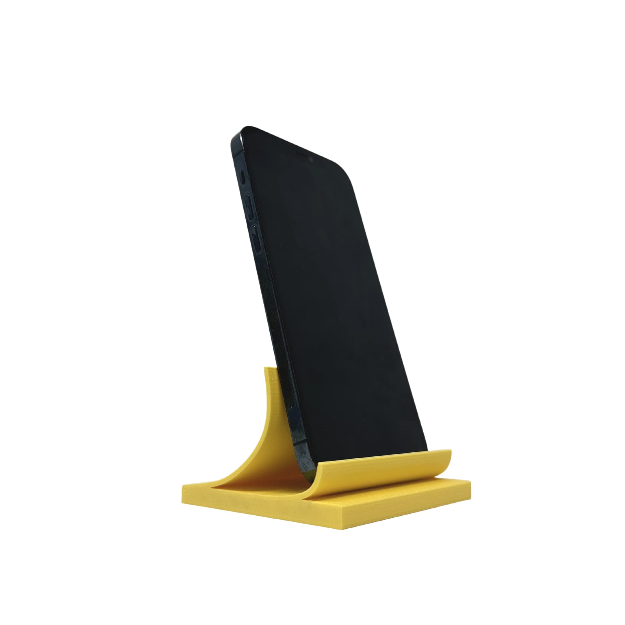 Sticky Note Replica Phone Holder Stand - Yellow Desk Organizer & Phone Stand | Made in USA | Perfect for Office, Home & Study Desk Accessories