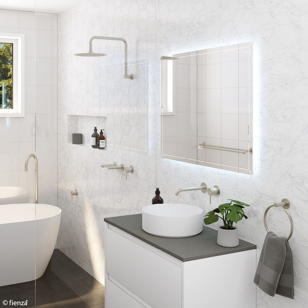 Fienza LED01 120 Hampton LED Bathroom Mirror 47.2