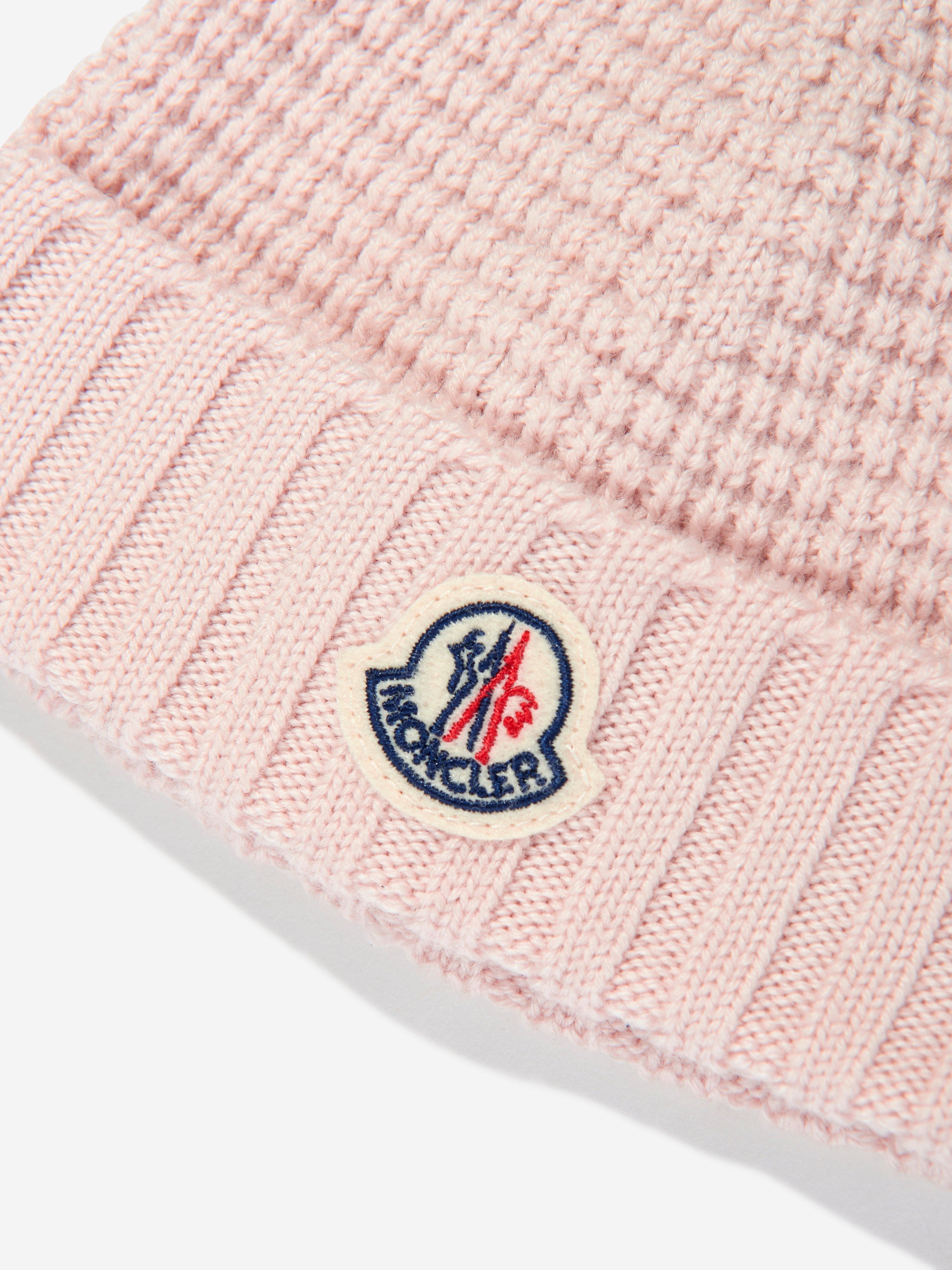 Pink Baby Girls Beanie Hat with Ears - Soft Winter Knit Hat for Infants & Toddlers - Perfect for Cold Weather, Outdoor Play & Photoshoots
