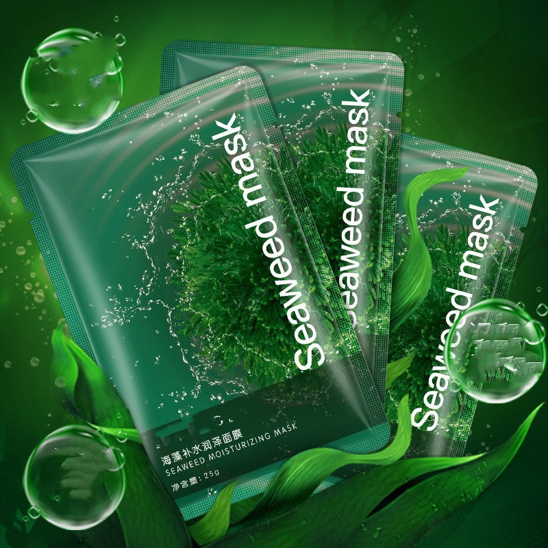 Hydrating Seaweed Facial Mask for Glowing Skin - Deep Moisturizing & Nourishing Skin Care - Perfect for Daily Hydration & Spa Nights