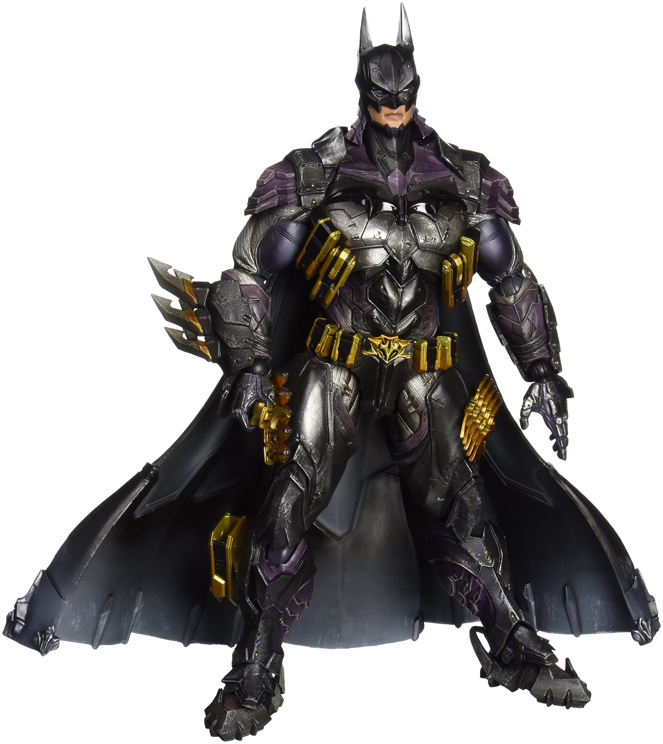 Square Enix Batman Armored Variant DC Comics Play Arts Kai Action Figure - Collectible Dark Knight Toy for Display & Superhero Fans