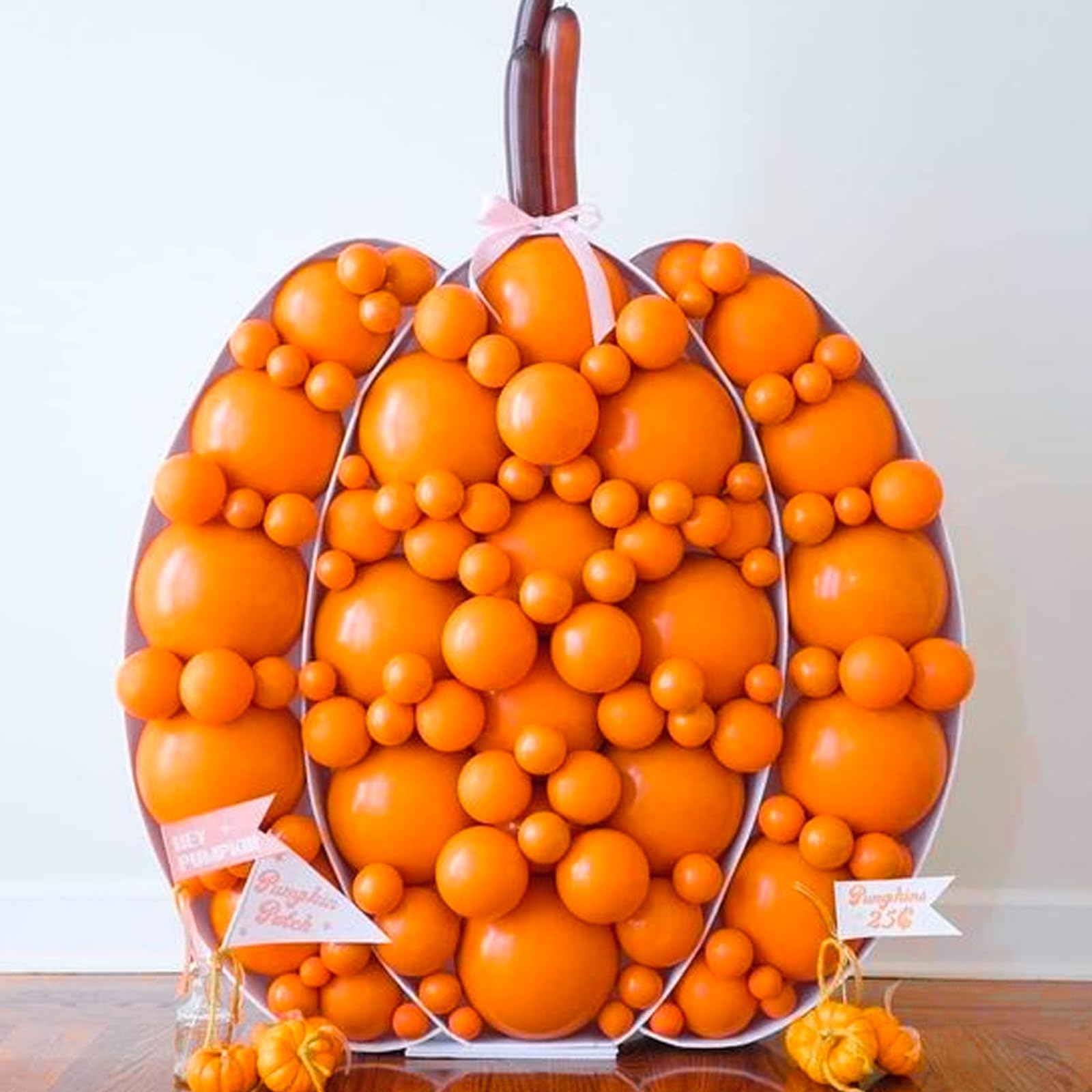 PartyWoo Tangerine Orange Balloons - 85 Pcs Dark Orange Balloons in 18