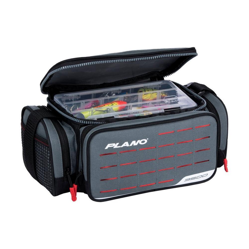 Plano Weekend Series Tackle Box - Waterproof Fishing Gear Storage Case for Lures, Hooks & Accessories - Perfect for Freshwater & Saltwater Fishing Trips