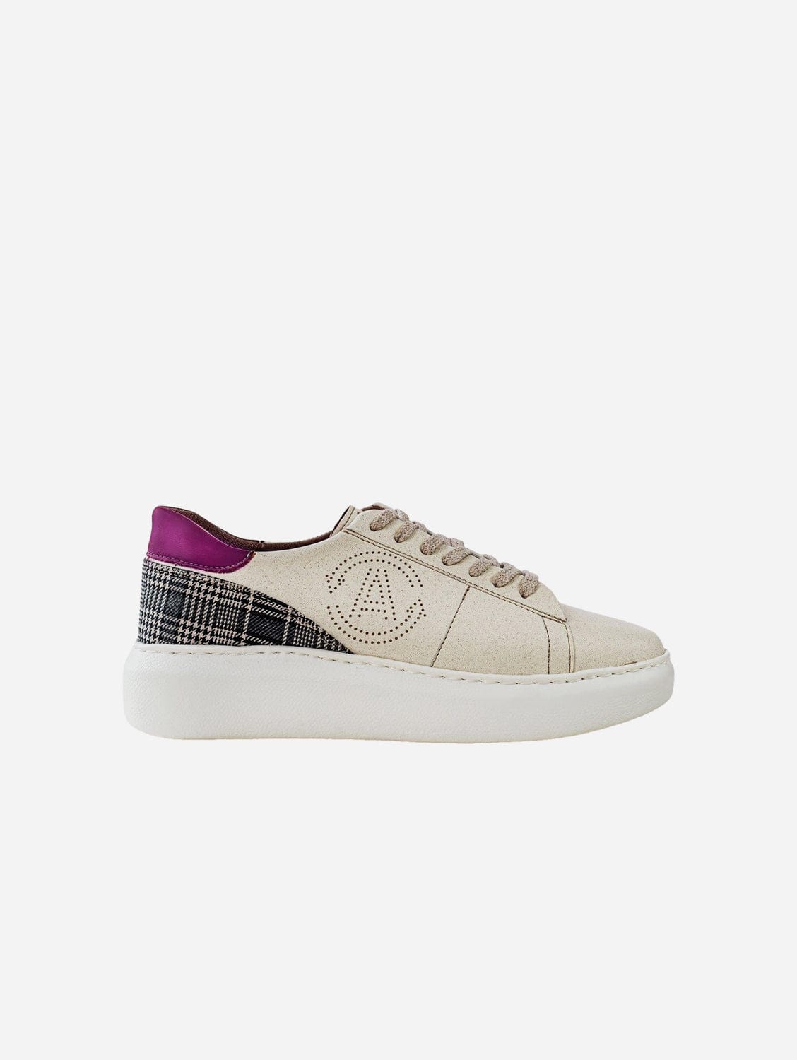 Jane Women's Vegan Leather Sneakers - Apple & Corn Leather, Purple | Comfortable & Stylish for Casual Wear, Work & Outdoor Activities