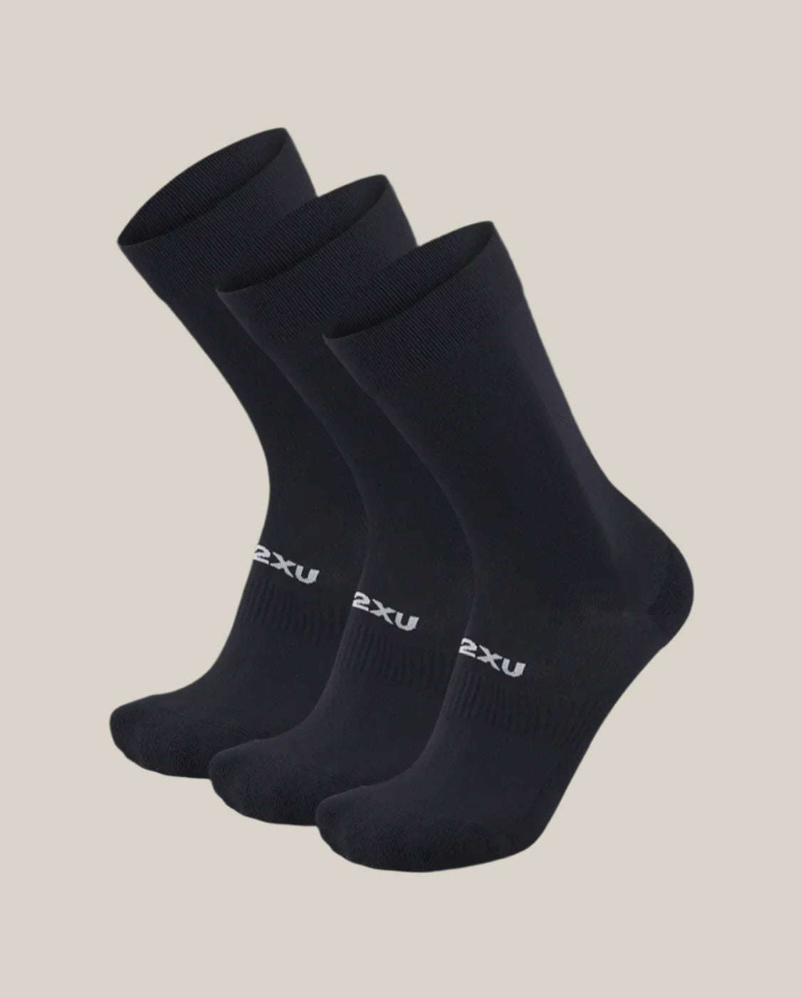 Premium 3-Pack White Crew Socks for Men & Women - Comfortable Cotton Casual Athletic Socks for Everyday Wear, Sports, Gym & Office
