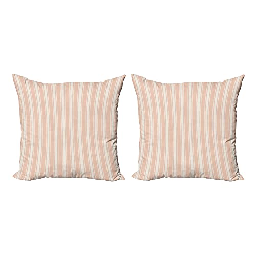 Pale Salmon and White