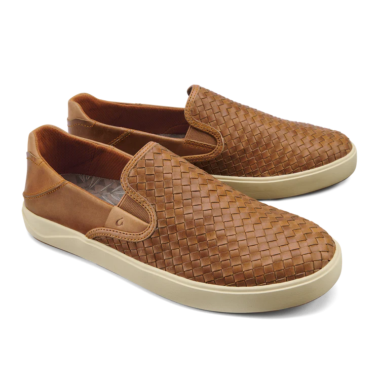 Men's Lae'Ahi Lauhala Sandals - Breathable Handwoven Hawaiian Slippers for Beach, Vacation & Casual Wear