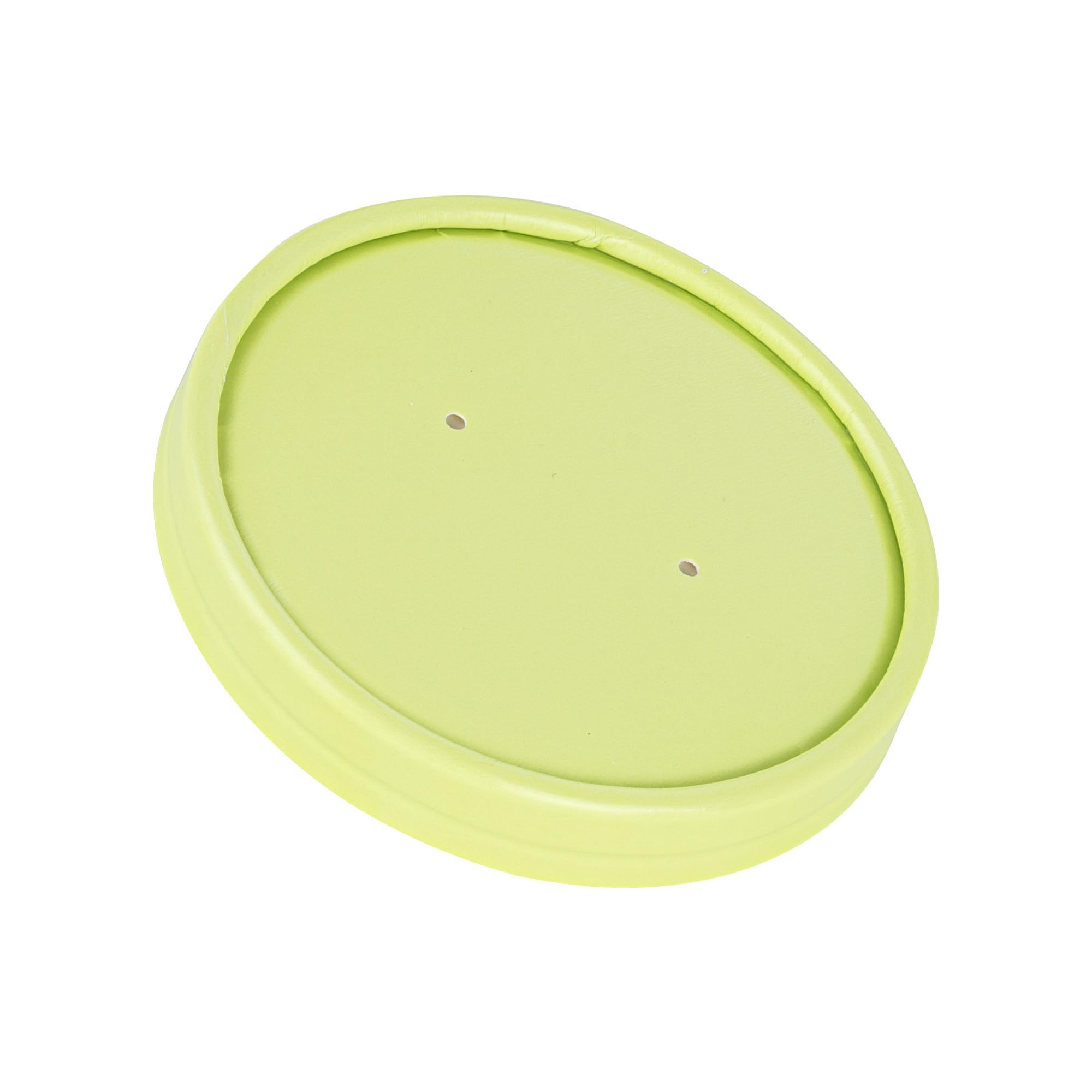 Restaurantware Bio Tek Vented Lids for 8/12 oz Soup Containers - 200 Pack | Microwave-Safe Eco-Friendly Paper Lids for Hot & Cold Foods | Perfect for Takeout, Catering, and Food Service Businesses