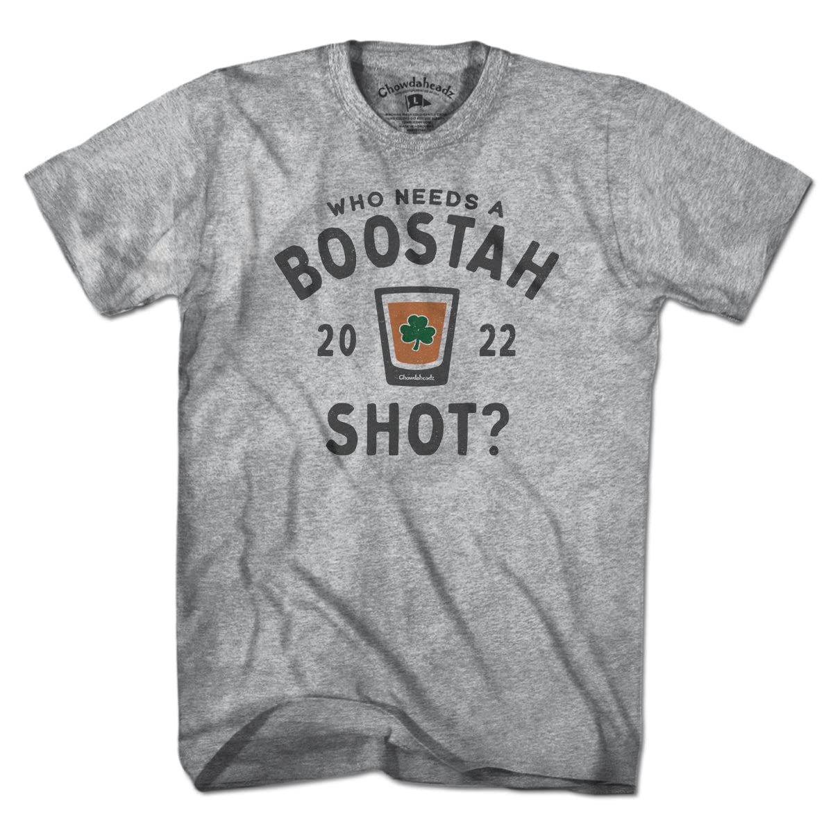 Boostah Shot Shamrock T-Shirt - Funny Irish Drinking Tee for St. Patrick's Day | Pub Crawl, Bar Hopping & Party Outfit