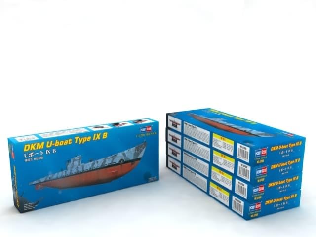 Hobby Boss U-Boat Type IXB Model Kit - DIY Ship Building for Hobbyists