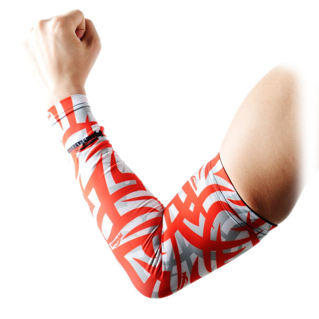 Youth & Adult Compression Arm Sleeves - Breathable Sports Support for Basketball, Tennis & Workout - Improves Circulation & Muscle Recovery