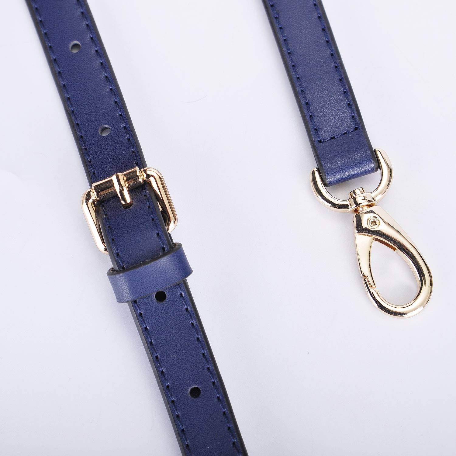VanEnjoy Genuine Leather Adjustable Purse Strap Replacement for Crossbody Bag & Handbag - 3/5 Inch Wide, 51 Inches Long - Perfect for Everyday Use, Travel & Fashion Accessories