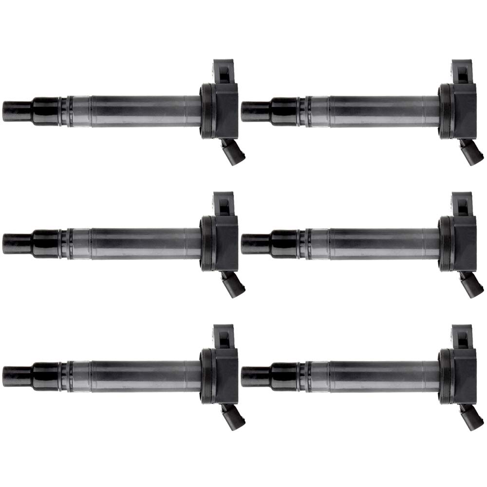 AUTOMUTO 6-Pack Ignition Coil Replacement for 2009-2016 Toyota 4Runner 4.0L V6 - Compatible with OEM Part UF507 - Improve Engine Performance & Fuel Efficiency for Off-Roading & Daily Driving