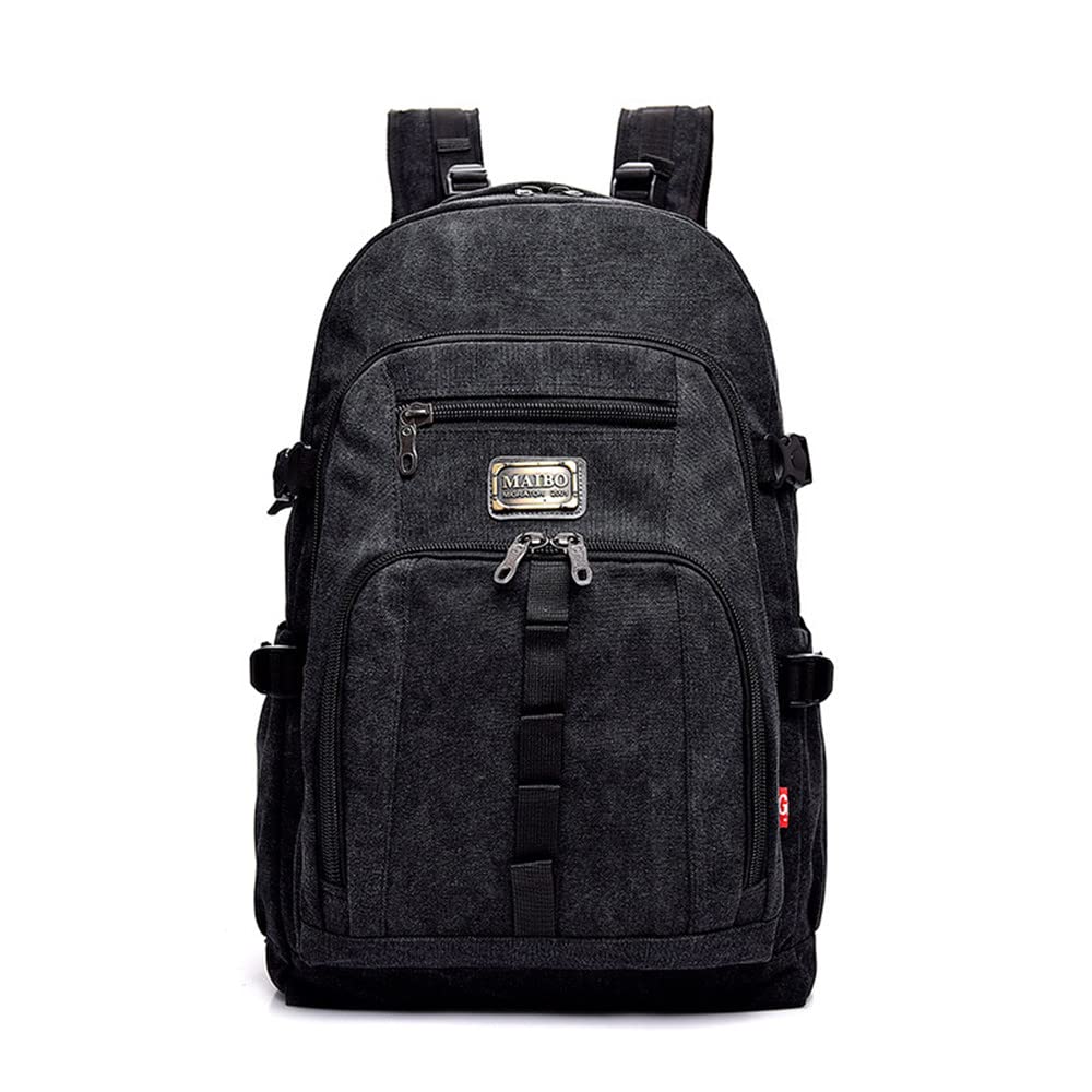 Eysee Canvas Backpack - Large Capacity Laptop Backpack for Men, Durable Travel Daypack for Work, School & Outdoor Adventures