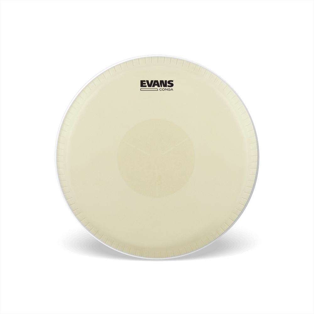Premium Evans Extended 11 Tri-Center Conga Drum Head - Professional-Grade Percussion Accessory for Latin Music, Live Performances & Studio Recording