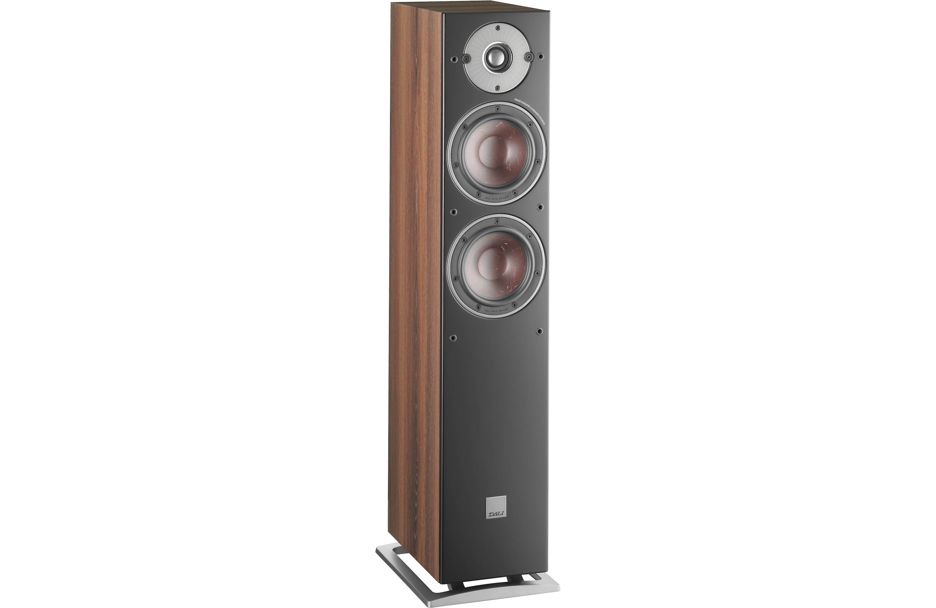 Dali Oberon 5 Compact Floorstanding Speakers (Pair) - High-End Home Audio System for Living Room, Home Theater & Music Listening