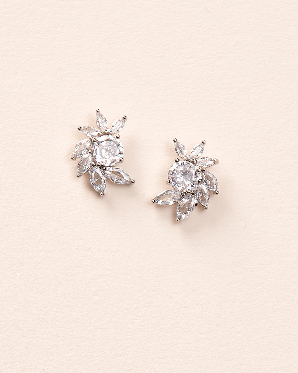 Marla CZ Stud Earrings for Women - Sparkling Cubic Zirconia Earrings for Everyday Wear & Special Occasions
