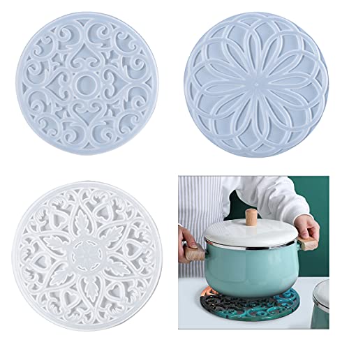 3 x Coaster Molds