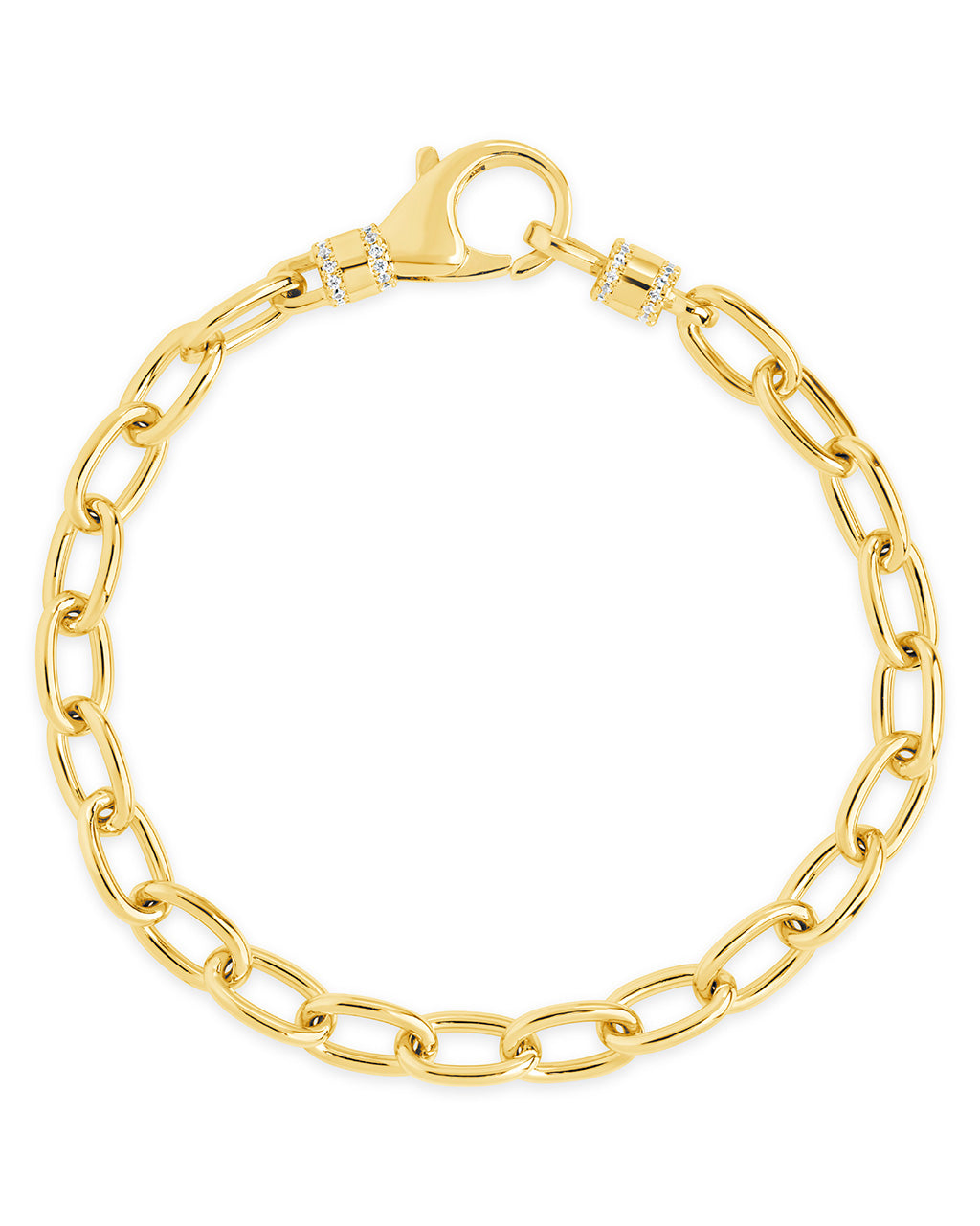 Lex Chain Bracelet for Women - Stainless Steel Adjustable Link Bracelet Jewelry Gift for Her - Perfect for Daily Wear, Office & Special Occasions