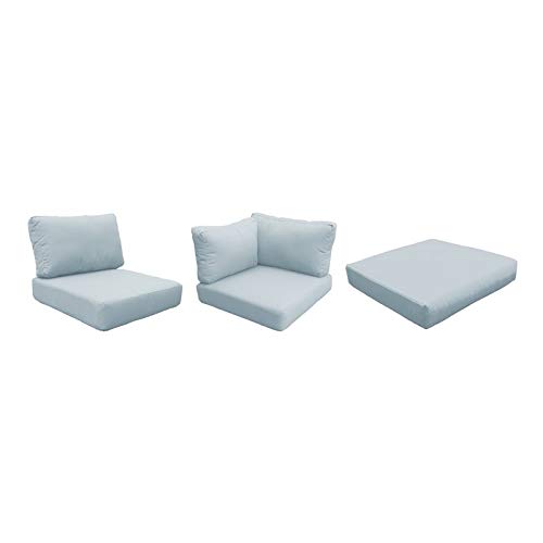 TK Classics Spa Cover Set for FLORENCE-07a Hot Tub - Durable Replacement Cover (Cushions Not Included) - Perfect for Outdoor Relaxation & Backyard Spas